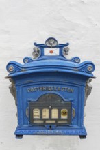 Old mailbox from 1896, post, letter, postcard, mail, Germany