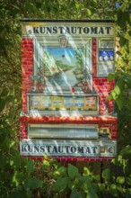Art vending machine, art, vending machine art, cigarette vending machine, Brandenburg, Germany