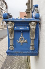 Old mailbox from 1896, post, letter, postcard, mail, Germany