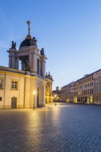 Evening mood Fortunaportal, Old Town, Northern City Centre, Potsdam, Brandenburg, Germany