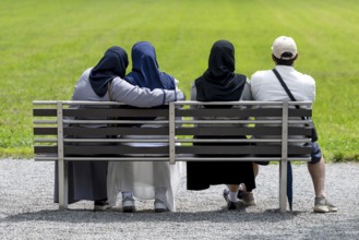 Couples bench, Interlaken, Switzerland