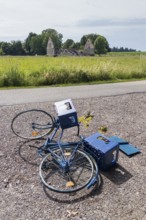 Bicycle, accident, alcohol, bicycle tour, Bissendorf, Lower Saxony, Germany