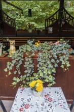 Vintage decoration in the catering trade Hanover, Lower Saxony, Germany
