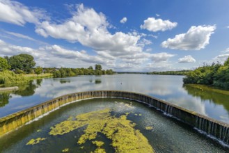 Lippesee near Sande, Paderborn, North Rhine-Westphalia, Germany