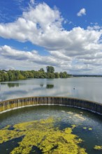 Lippesee near Sande, Paderborn, North Rhine-Westphalia, Germany