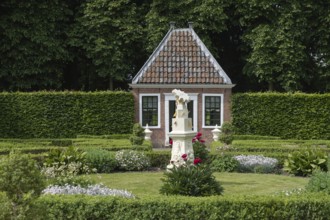 Menkemaborg in Uithuizen, park, gardens, province of Groningen, Netherlands