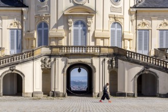 Solitude Palace, a hunting and pleasure palace built by Duke Carl Eugen von Württemberg in the late