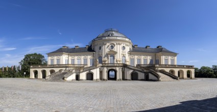 Solitude Palace, a hunting and pleasure palace built by Duke Carl Eugen von Württemberg in the late