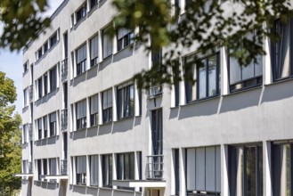 Weissenhof Estate on the Killesberg in Stuttgart. The Werkbund Estate was built in 1927 by the