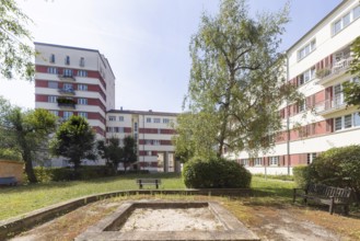 Bau- und Heimstättenverein Stuttgart. Weissenhof Estate on the Killesberg in Stuttgart. The