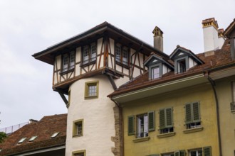 Beautiful Old Building in in Old Town in City of Bern, Canton Bern, Switzerland