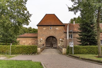 Sythen Castle in Haltern am See, North Rhine-Westphalia, Germany