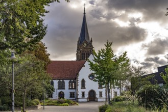 St Pancras Church in the Böckingen district of Heilbronn, Heilbronn, Baden-Württemberg, Germany