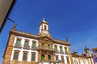 Baroque architecture of the historic city of Ouro Preto in Minas Gerais, Ouro Preto, Minas Gerais,