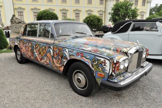 Rolls-Royce Bouchet Silver Wraith II, year of manufacture 1977, Artistically painted Rolls-Royce