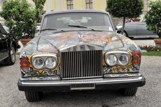 Rolls-Royce Bouchet Silver Wraith II, year of manufacture 1977, classic car, Artistically painted