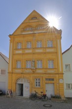 Historical Costume Museum built in 1717 in the backlight, Ochsenfurt, Lower Franconia, Franconia,