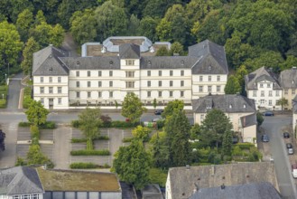 Aerial view, labour court Arnsberg, Arnsberg, Ruhr area, North Rhine-Westphalia, Germany, labour