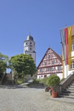 St. Nicholas Church built in 1510, cantor's house built in 1510 and baroque town hall built in 1739