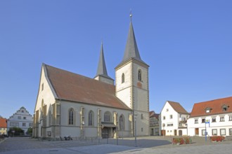 Late Gothic St Kilian's Church, Haßfurt, Lower Franconia, Franconia, Bavaria, Germany