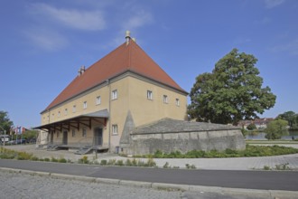 Warehouse built in 1754 Marktbreit, Lower Franconia, Franconia, Bavaria, Germany