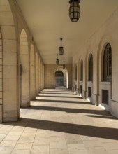 Archway seen in Reims, the most populous city in the French department of Marne