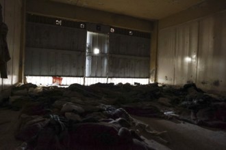 Images show the notorious Saydnaya Prison near Damascus, where thousands of detainees were killed