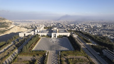 Syrian opposition forces take control of the presidential palace in Damascus after Bashar al-Assad