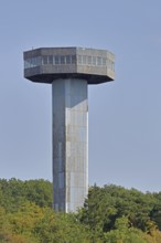Bayernturm built in 1966 as a border tower on the inner-German border with the GDR, watchtower,