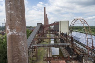 View of the coking plant from above, Zollverein Coal Mine Industrial Complex, UNESCO World Heritage