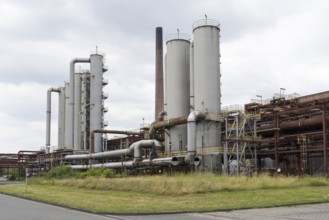 Chemical plant on the site of the coking plant, Zollverein Coal Mine Industrial Complex, UNESCO