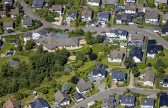 Aerial photo, Kita GFO Kindergarten und Familienzentrum Herrnscheider Kindernest Drolshagen,