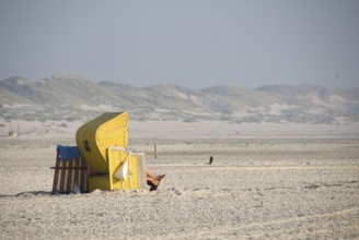 Impressions of the beach in the village of Süddorf on the North Frisian island of Amrum, Amrum,