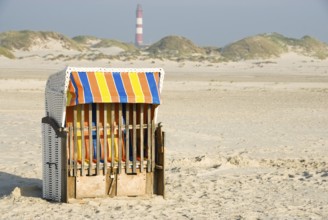 Impressions of the beach in the village of Süddorf on the North Frisian island of Amrum, Amrum,