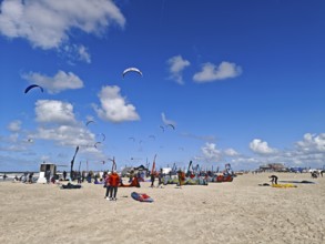 California kitesurfing Masters 2025 on the edge of the Wadden Sea UNESCO World Heritage Site, North