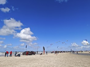 California kitesurfing Masters 2025 on the edge of the Wadden Sea UNESCO World Heritage Site, North