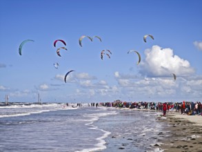 California kitesurfing Masters 2025 on the edge of the Wadden Sea UNESCO World Heritage Site, North