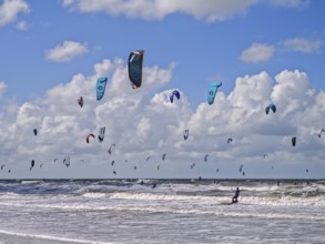 California kitesurfing Masters 2025 on the edge of the Wadden Sea UNESCO World Heritage Site, North