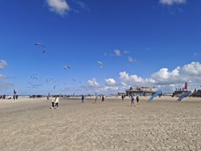 California kitesurfing Masters 2025 on the edge of the Wadden Sea UNESCO World Heritage Site, North