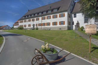 Former hospital in Bärenweiler from 1619 near Kisslegg, Allgäu, Baden-Württemberg, Germany
