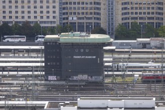 Frankfurt Central Station is one of the main transport hubs of the Main metropolis, Frankfurt am