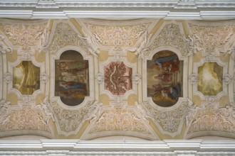 Vault, Parish Church of Our Lady, Upper Parish, UNESCO World Heritage Site, Bamberg, Upper