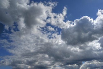 Rain clouds (Nimbostratus), Bavaria, m Germany