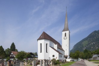 Parish Church of the Precious Blood, Marquartstein, Chiemgau, Upper Bavaria, Bavaria, Germany