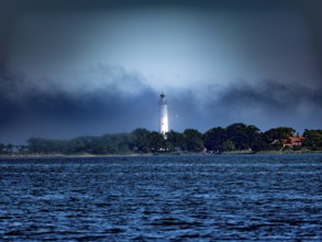 Long Erik lighthouse, Long Erik, on the northern tip of the Swedish island of Stora grundet in the