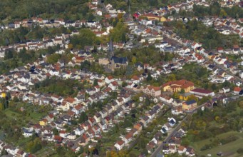 Burbach, Saarbrücken, Saarland, Germany, Europe, aerial view, birds-eyes view, aerial photography,