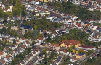 Burbach, Saarbrücken, Saarland, Germany, Europe, aerial view, birds-eyes view, aerial photography,