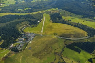 Gliding Centre, German Gliding Museum, Wasserkuppe in the Hessian district of Fulda, Poppenhausen