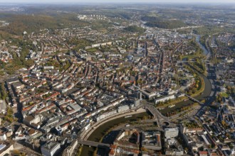 Nordstadt Saarbrücken, Saarbrücken, Saarland, Germany, Europe, aerial view, birds-eyes view, aerial