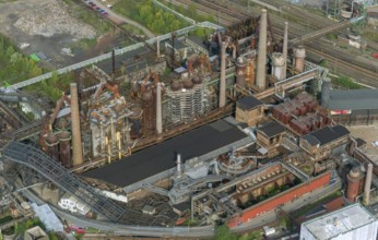 Völklinger Hütte, World Heritage Site, blast furnaces, blast furnace, former steelworks,